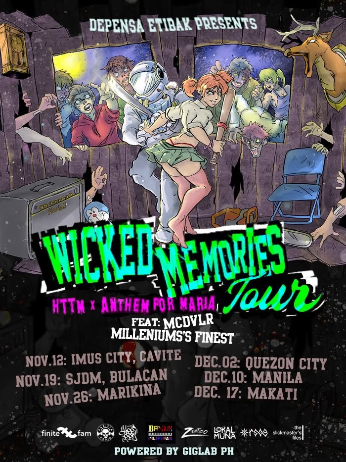 Poster for the Wicked Memories Tour