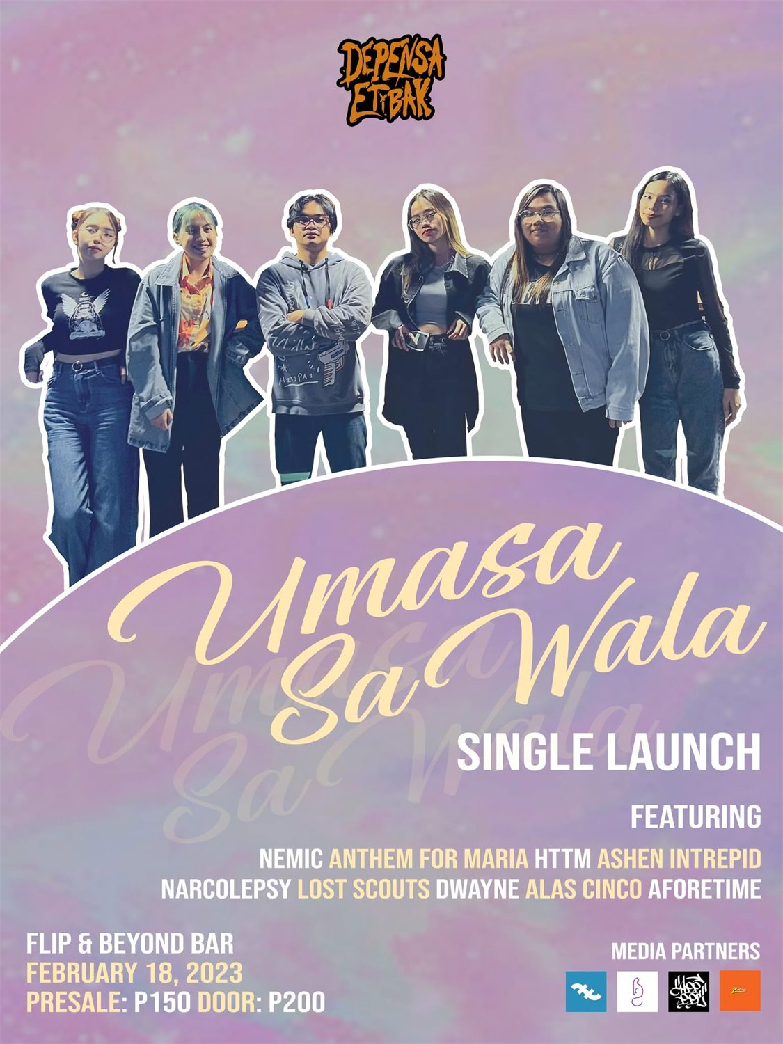 Poster for the Umasa Sa Wala single launch